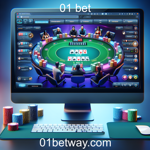 Poker Online: Diversão e Estratégia no 01 Bet